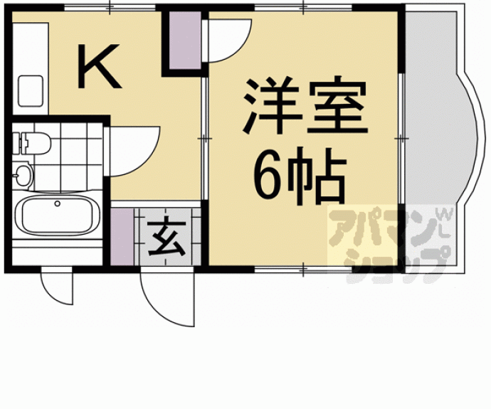 【メゾン島原】間取