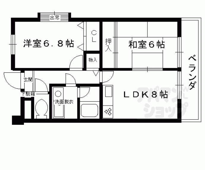 【カルモ中村】間取