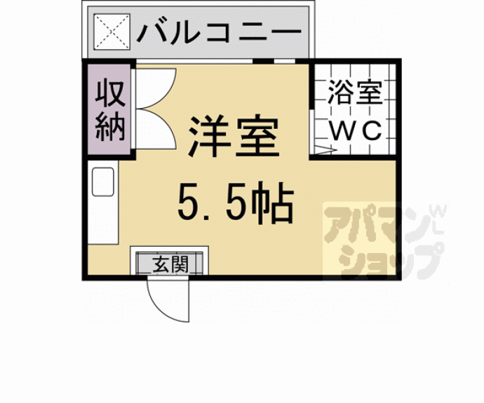 【四条テラス】間取