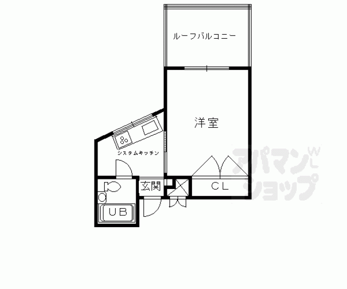 【第２５長栄壬生Ｈ・Ｔマンション】間取