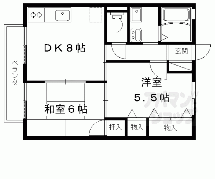 【メゾン・ド・ソレアード】間取