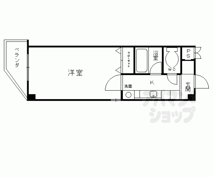 【レ・タン・ドゥ・ラ・メールＣＫⅣ】間取