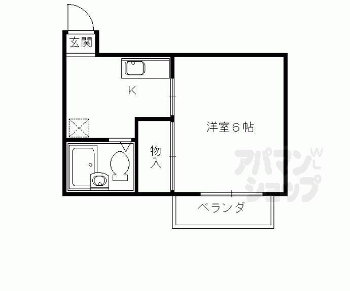 【コーポ石田】間取