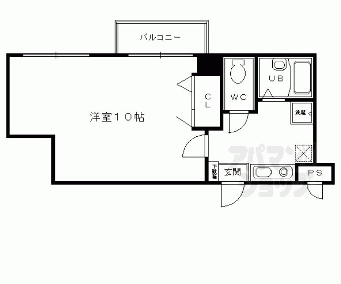 【ハイツモナーク】間取