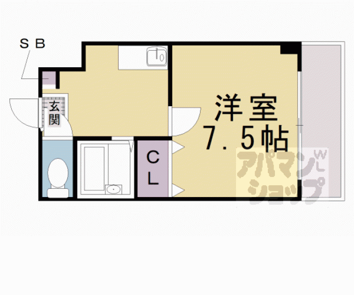 【エクシブ西村】間取