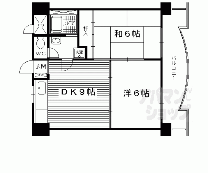 【ヴェルデ春日】間取