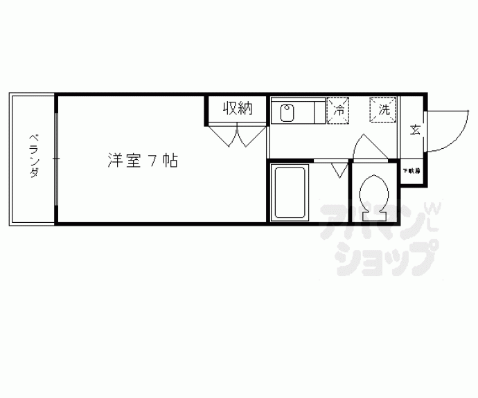 【オアーゼ　ミブ】間取