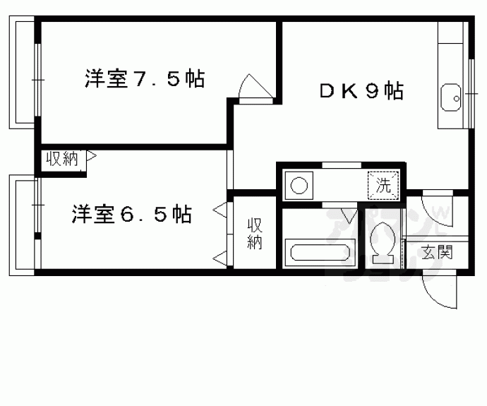 【コーポ御前】間取