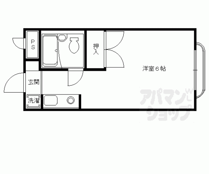 【エトワール嵐山】間取