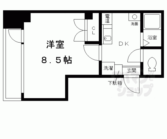 【ルーセント御薗橋】間取