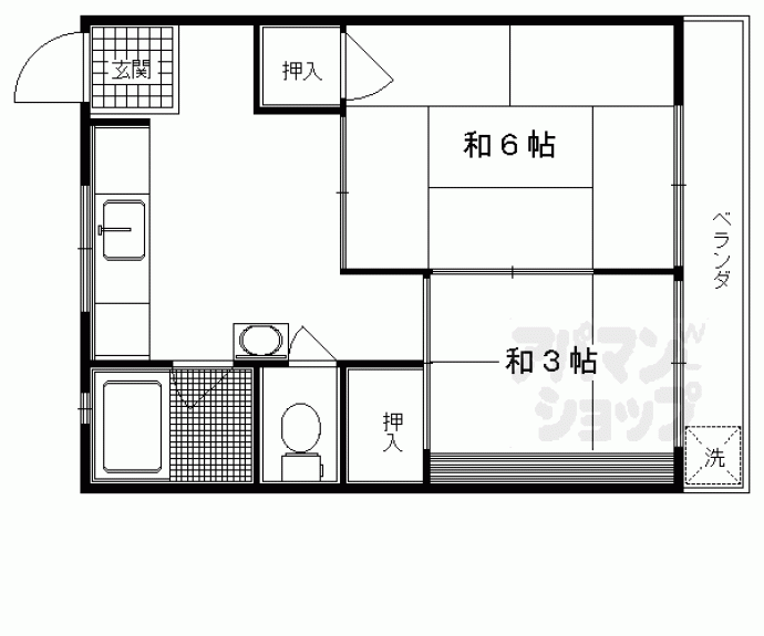 【マンション藤】間取