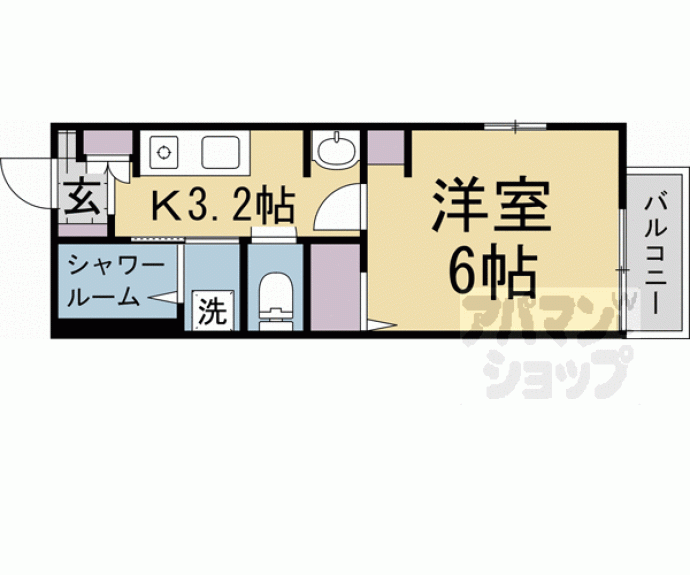 【プリムヴェール】間取