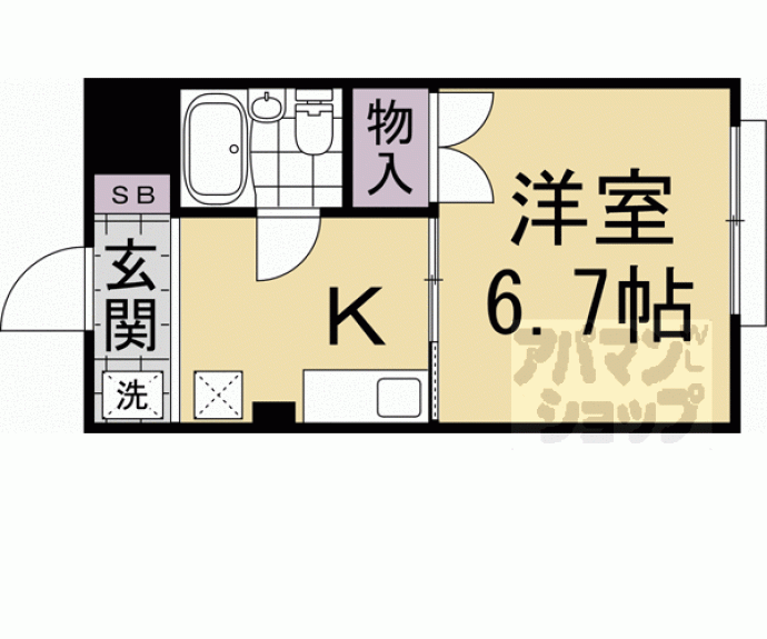 【ＳＫＢマンション】間取