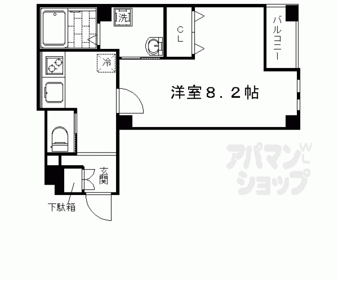 【ヴィータ京都西院】間取