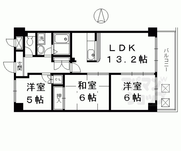 【サウスビン】間取