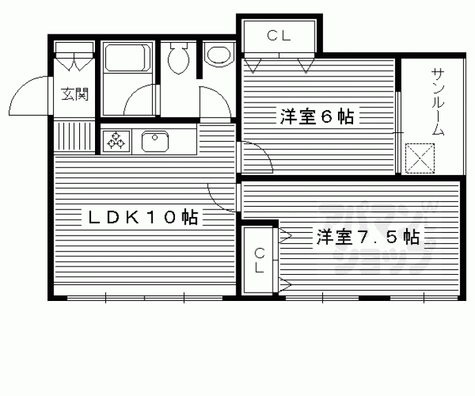 【ＫＧマンション】間取