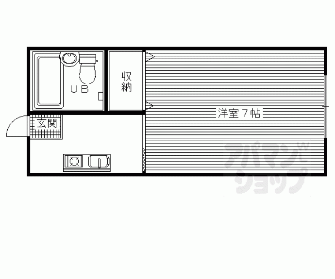 【コーポラス大塚】間取