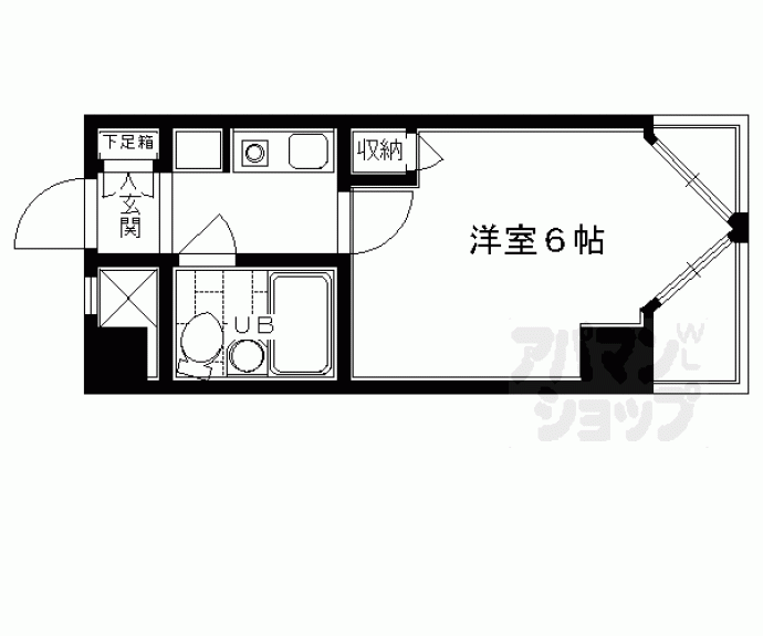 【ライオンズマンション京都三条第３】間取