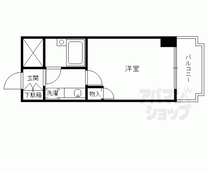 【ライオンズマンション京都三条第３】間取