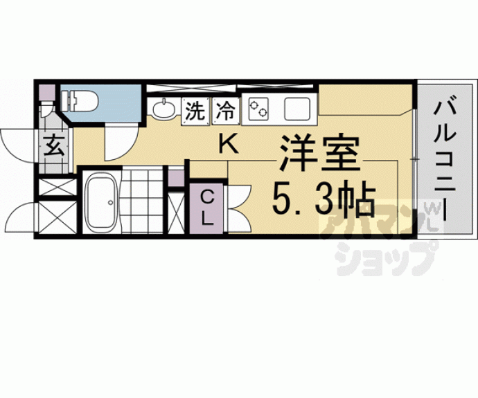 【ＤＥＴＯＭ－１御所南】間取