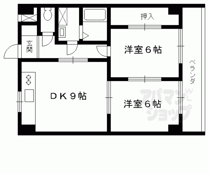 【ラ・エルベット】間取