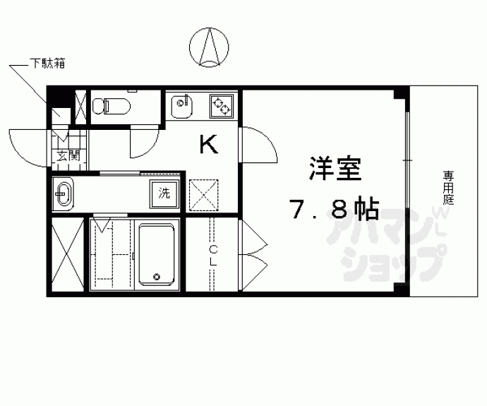 【アムール　葵】間取