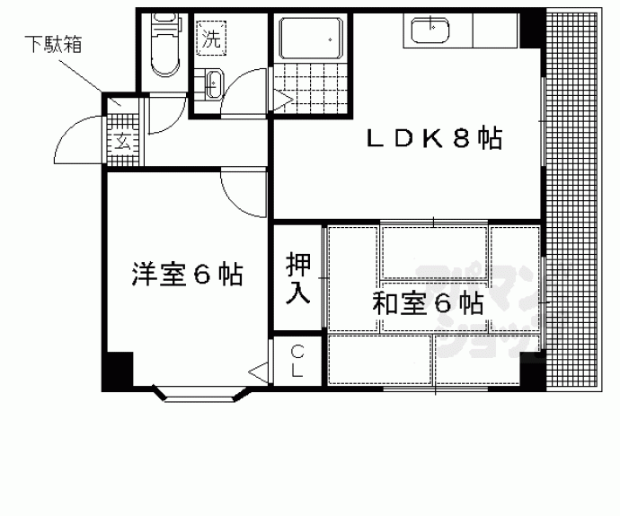 【緑の森】間取