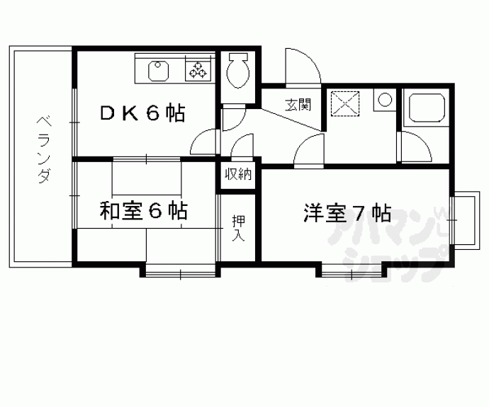 【ピアレス千本】間取