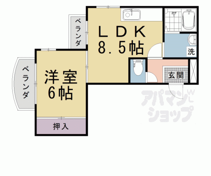 【ＣＯＭＯ　ＨＯＵＳＥ】間取