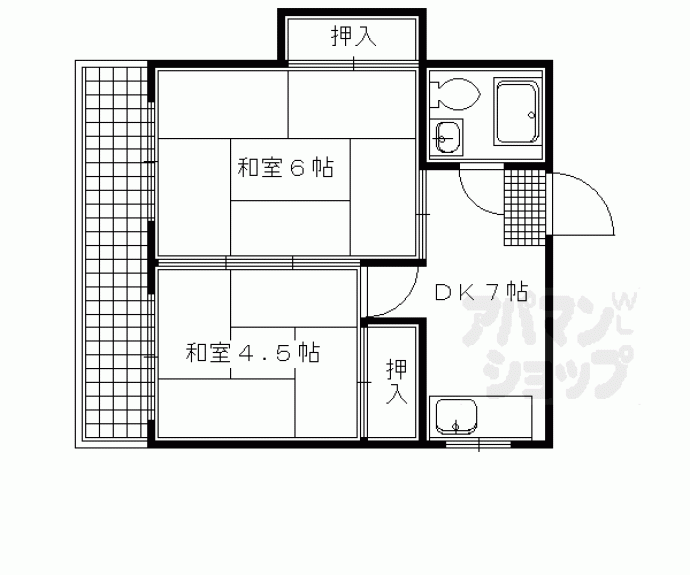 【花柳ビル】間取