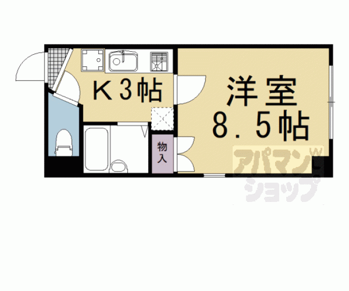 【アベニュー高辻】間取