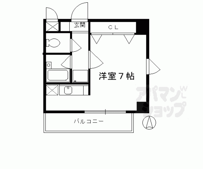 【洛西メゾン】間取