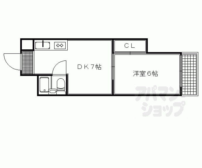 【ヴィラビアンカⅢ】間取