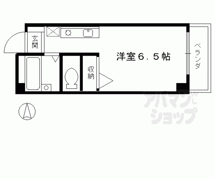 【庵里ＫＡＭＡＮＺＡ】間取