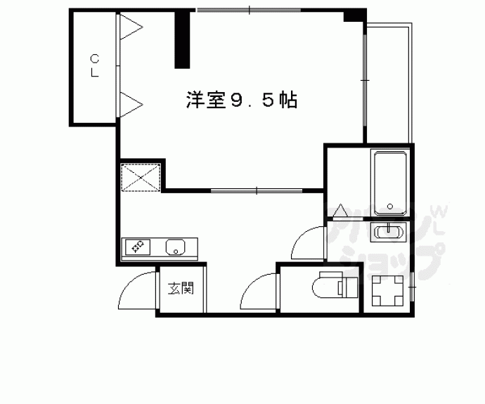 【池本マンション】間取