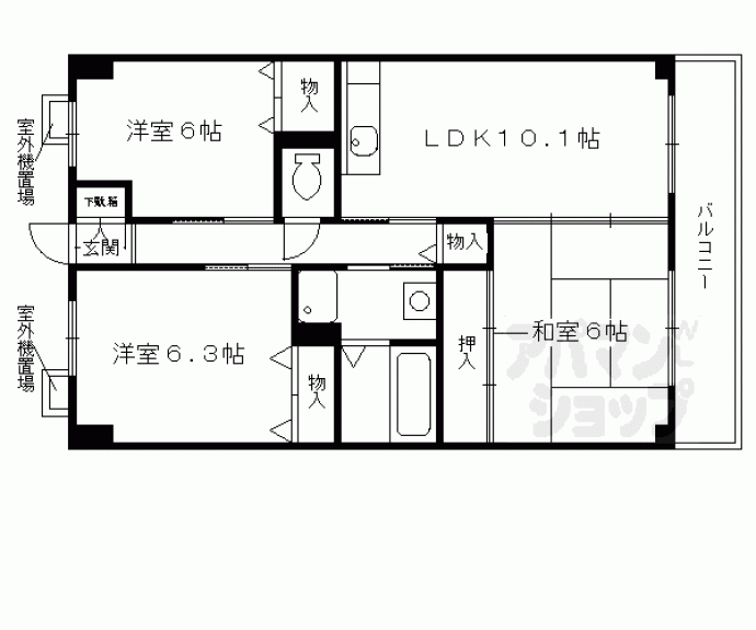 【ワンネス２１】間取