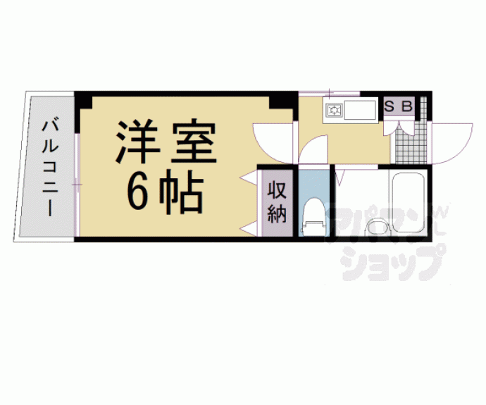 【ペンタグラム壱番館】間取