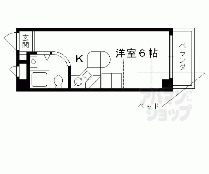 【ラ・パルフェ・ド・レジェール】間取