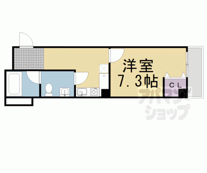 【ヴィオレッタ五条】間取