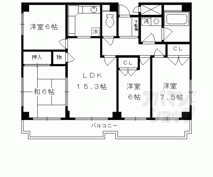 【大黒庵】間取