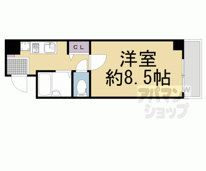 【ｓａｗａｒａｂｉハイッテン】間取