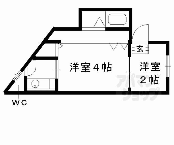 【寿マンション】間取