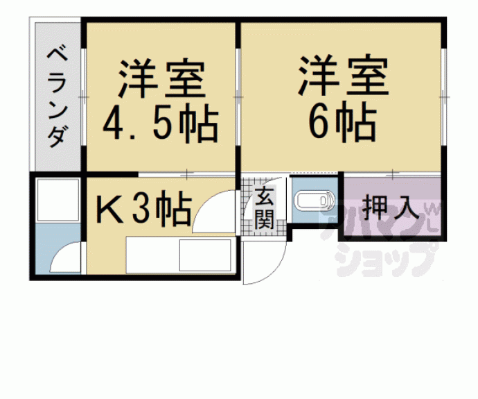 【寿マンション】間取