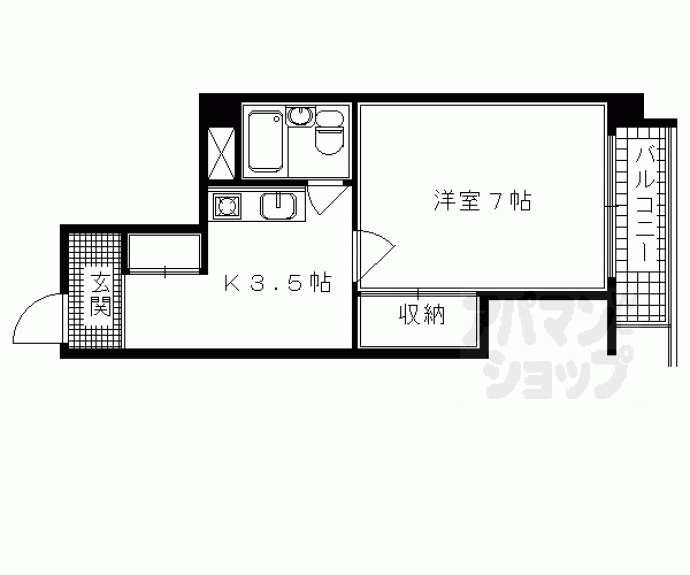 【ラ・フォーレ堺町】間取