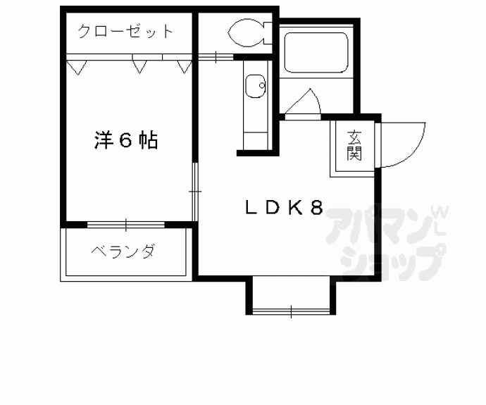 【シティハイツ池亀】間取