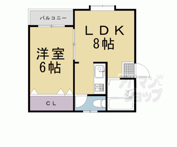 【シティハイツ池亀】間取