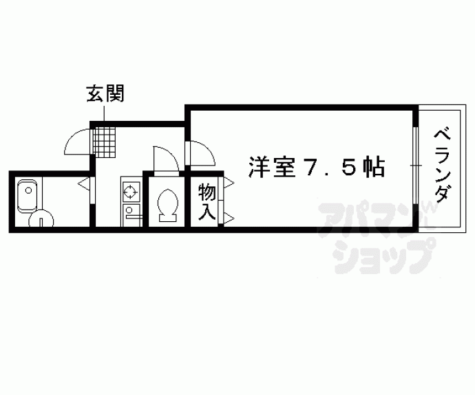 【ラ・レジデンス・ペルシュワール】間取