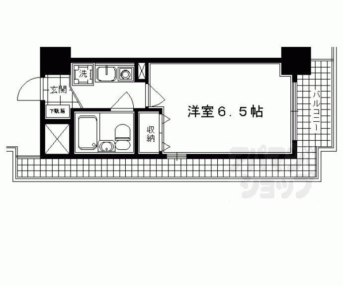 【エスリード四条河原町】間取