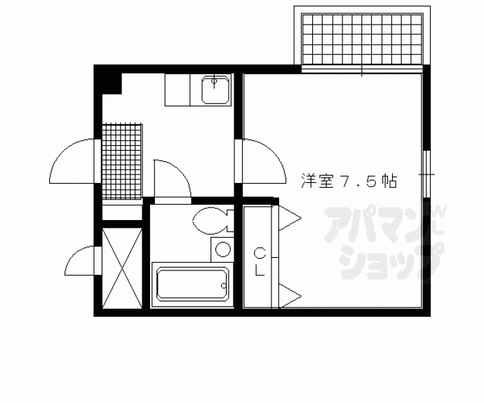 【フレグランス大宮】間取