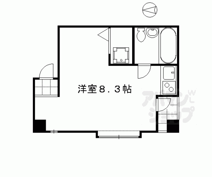 【グランドパレス堀川】間取